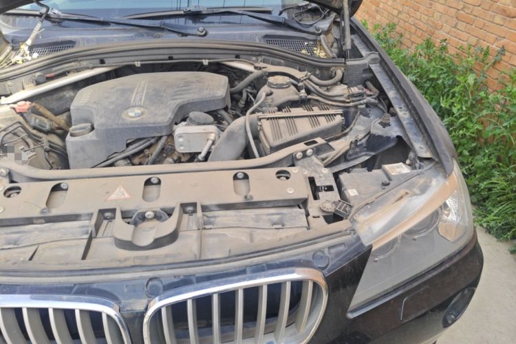 Used BMW X3 2013 Restyled xDrive28i Leading Edition Engine Bay Left