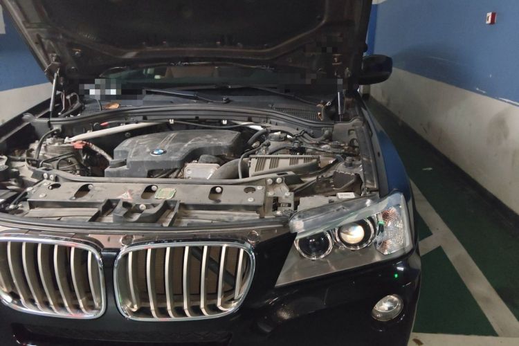 Used BMW X3 2013 xDrive28i Luxury Model Engine Bay Left