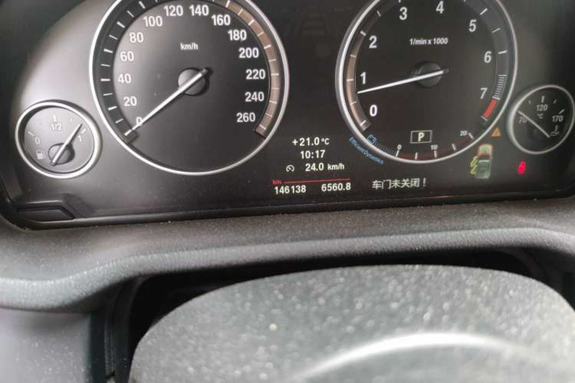 Used BMW X3 2013 xDrive20i Luxury Edition Odometer Close Up
