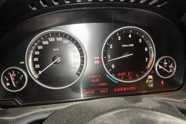 Used BMW X3 2013 Facelifted xDrive20i Luxury Edition Odometer Close Up