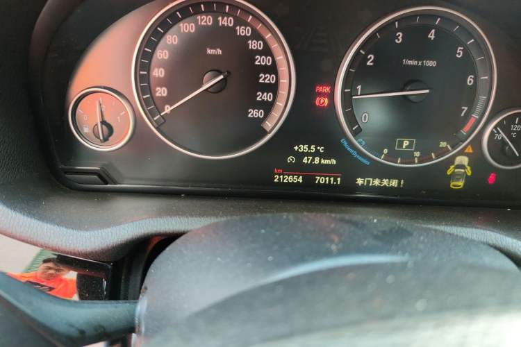 Used BMW X3 2013 Revised xDrive28i Luxury Edition Odometer Close Up
