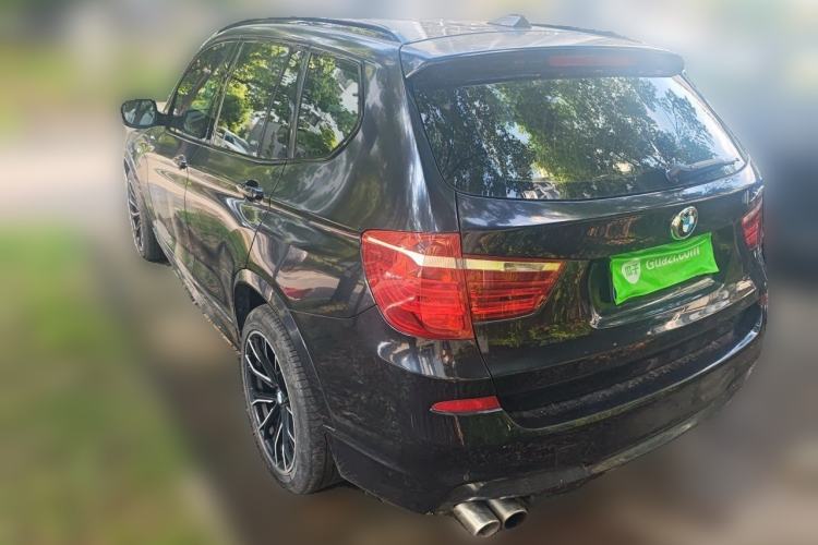 Used BMW X3 2013 xDrive35i Luxury Model Rear Left 45 Deg
