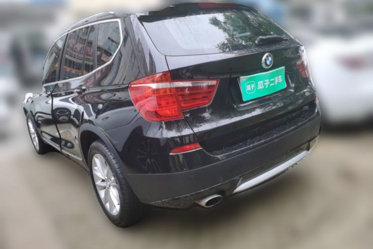 Used BMW X3 2013 Facelifted xDrive20i Luxury Edition Rear Left 45 Deg