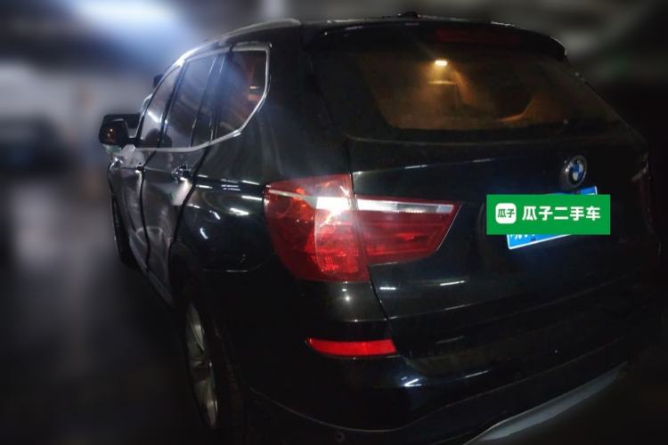 Used BMW X3 2013 Facelifted xDrive20i Luxury Edition Rear Left 45 Deg