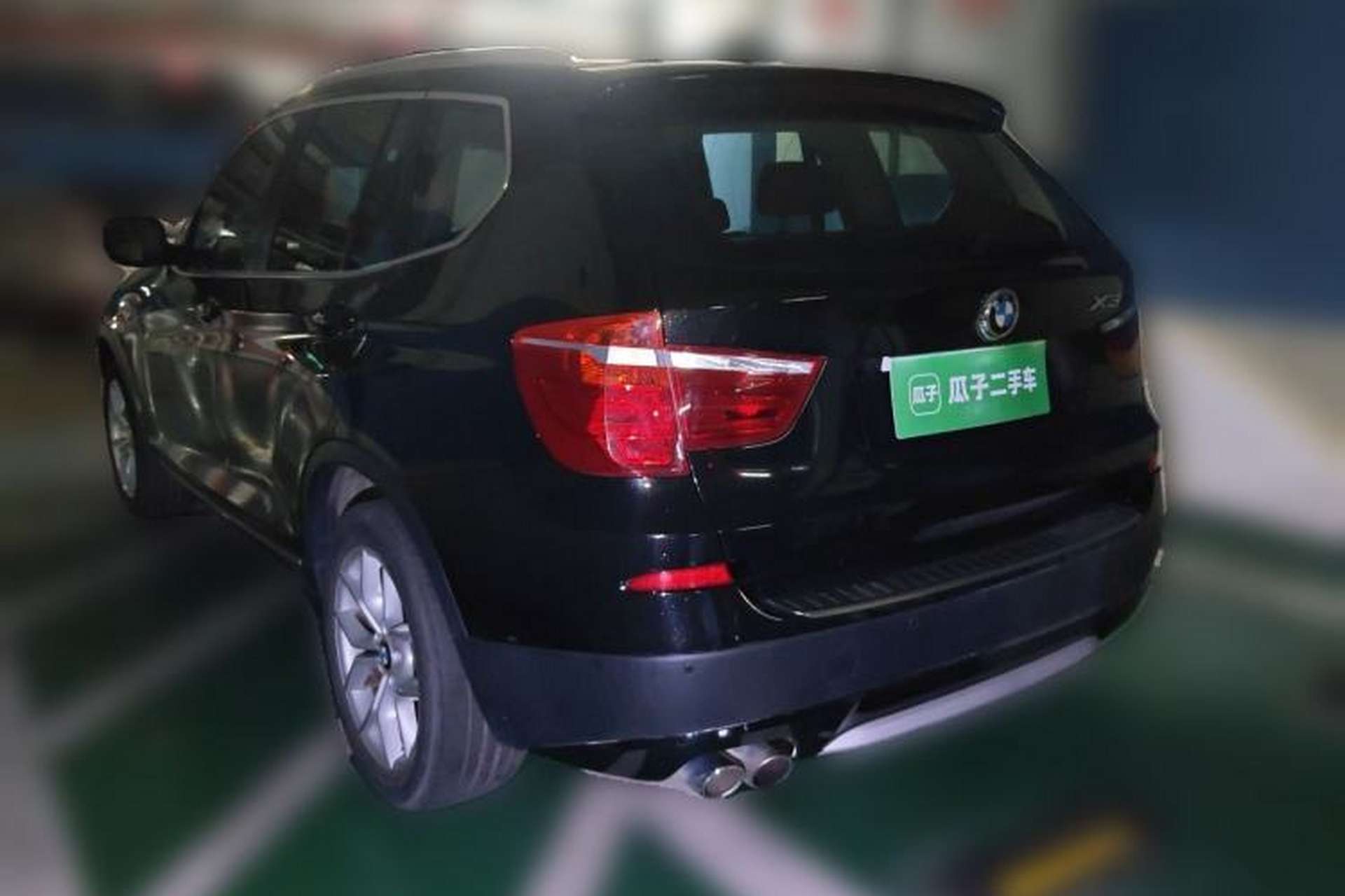 Used BMW X3 2013 xDrive28i Luxury Model Rear Left 45 Deg