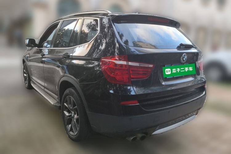 Used BMW X3 2013 xDrive28i Luxury Model Rear Left 45 Deg