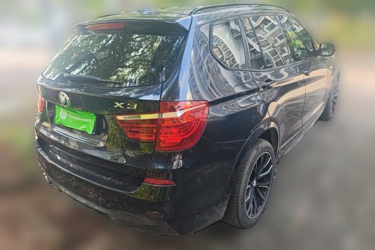 Used BMW X3 2013 xDrive35i Luxury Model Rear Right 45 Deg