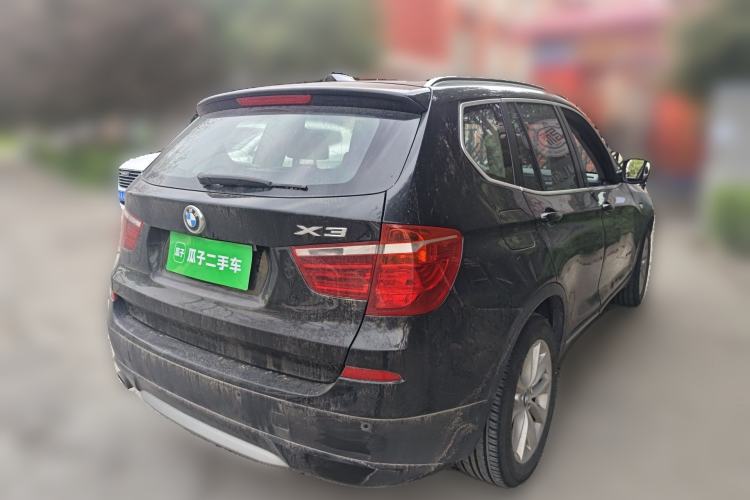Used BMW X3 2013 Facelifted xDrive20i Luxury Edition Rear Right 45 Deg