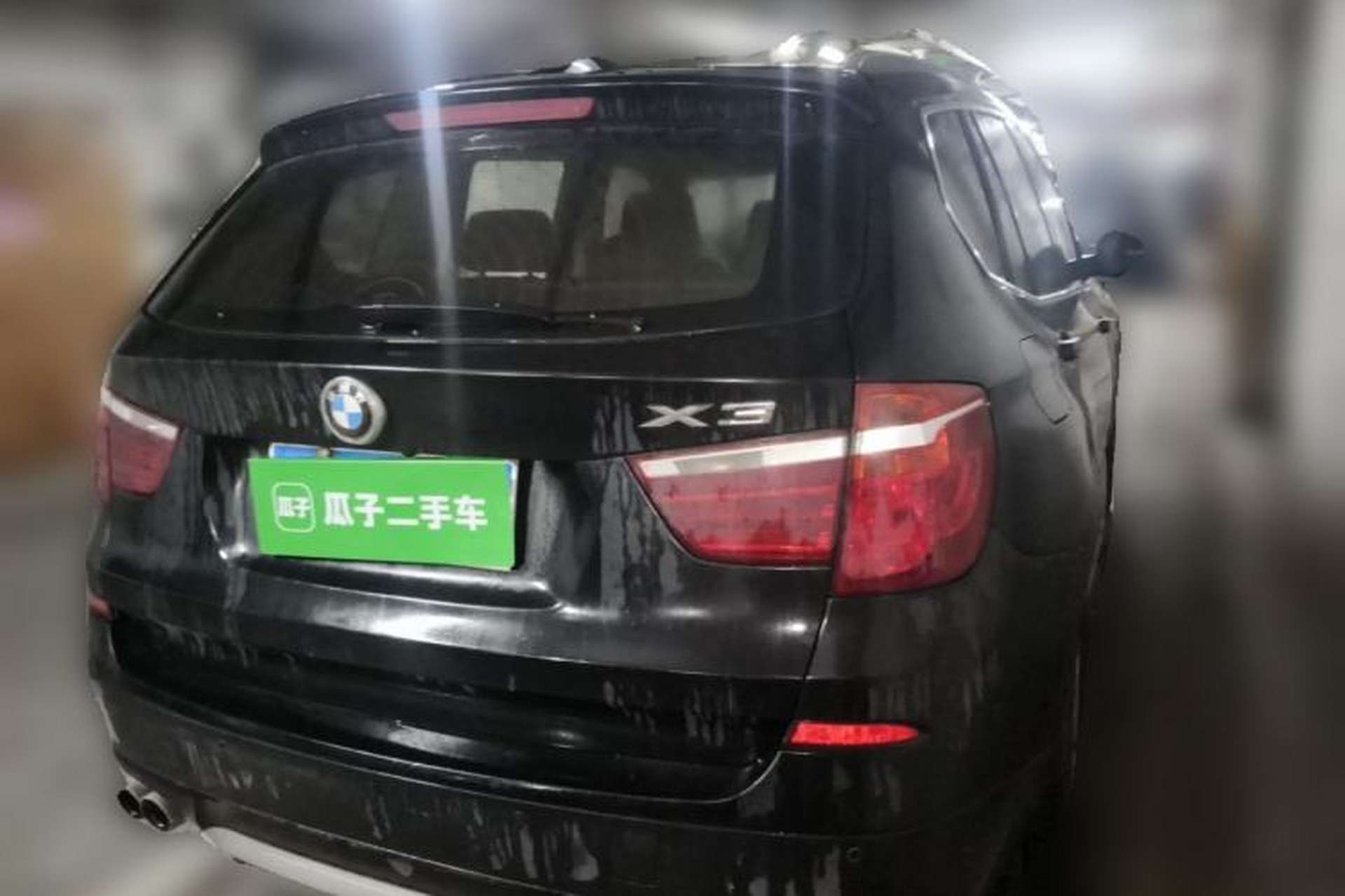 Used BMW X3 2013 Facelifted xDrive20i Luxury Edition Rear Right 45 Deg