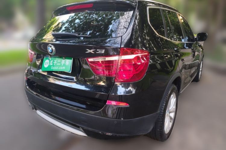 Used BMW X3 2013 Facelifted xDrive20i Luxury Edition Rear Right 45 Deg