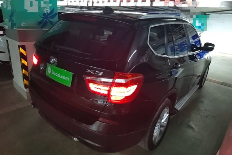 Used BMW X3 2013 Facelifted xDrive20i Luxury Edition Rear Right 45 Deg