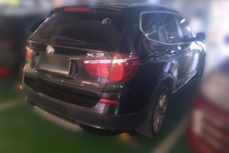 Used BMW X3 2013 Facelifted xDrive20i Luxury Edition Rear Right 45 Deg