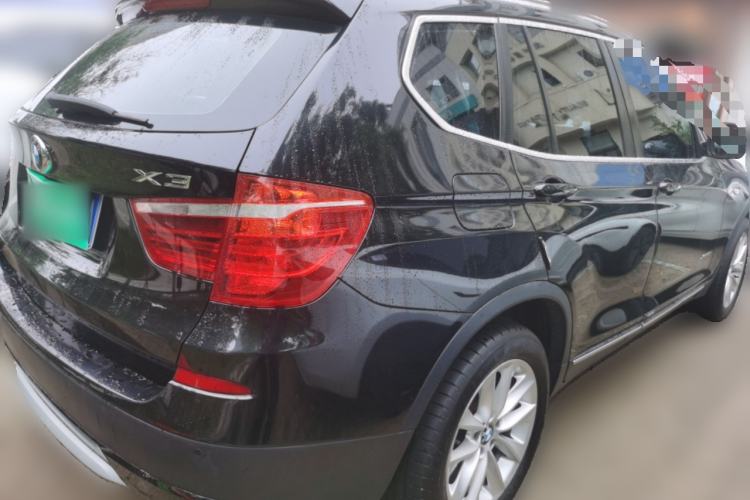 Used BMW X3 2013 Facelifted xDrive20i Luxury Edition Rear Right 45 Deg