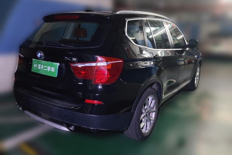 Used BMW X3 2013 xDrive28i Luxury Model Rear Right 45 Deg