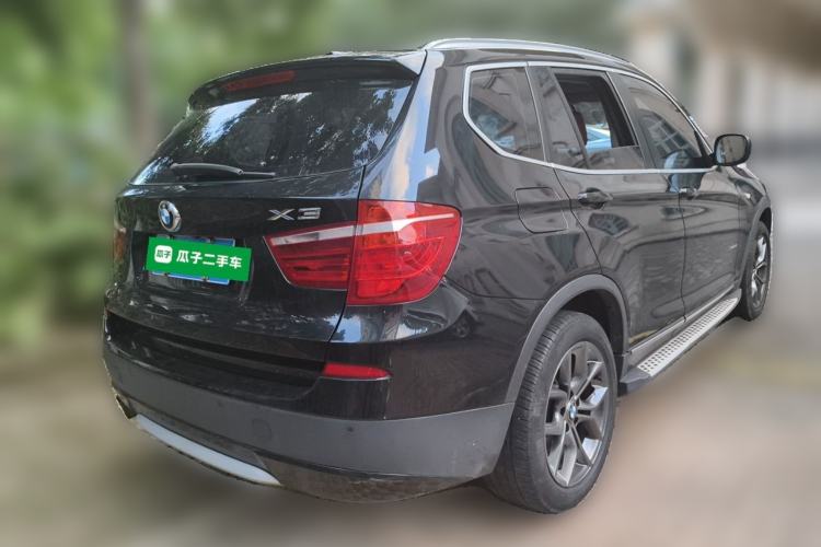 Used BMW X3 2013 xDrive28i Luxury Model Rear Right 45 Deg