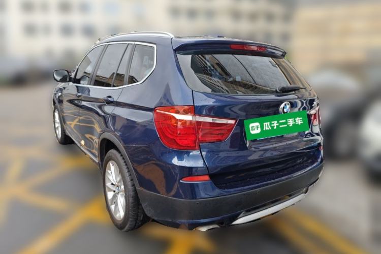 Used BMW X3 2013 Facelifted xDrive20i Luxury Edition Rear Left 45 Deg