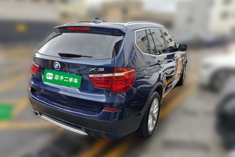 Used BMW X3 2013 Facelifted xDrive20i Luxury Edition Rear Right 45 Deg