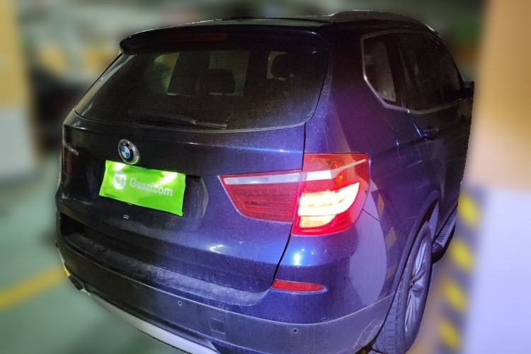 Used BMW X3 2013 Facelifted xDrive20i Luxury Edition Rear Right 45 Deg