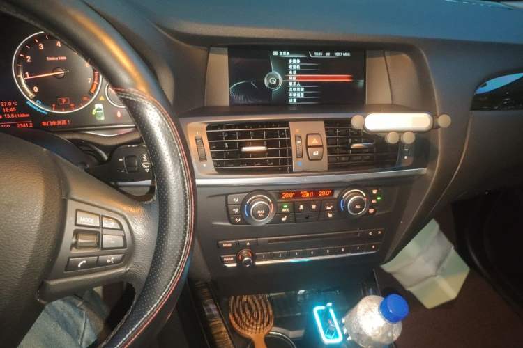 Used BMW X3 2013 Facelifted xDrive20i Luxury Edition Audio And AC Panel