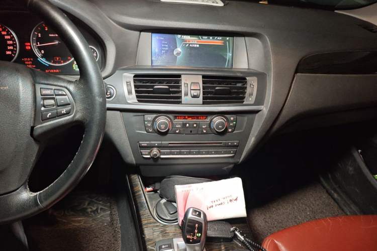 Used BMW X3 2013 Facelifted xDrive20i Luxury Edition Audio And AC Panel