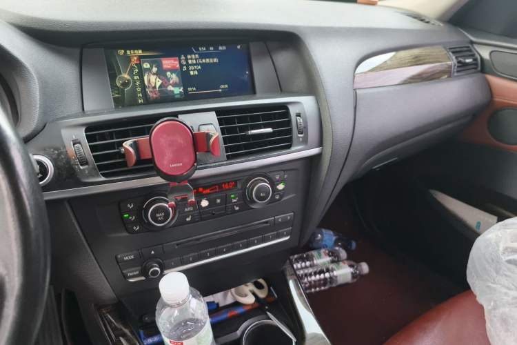 Used BMW X3 2013 Facelifted xDrive20i Luxury Edition Audio And AC Panel