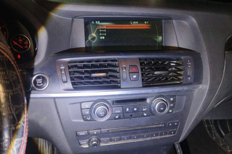 Used BMW X3 2013 Facelifted xDrive20i Luxury Edition Audio And AC Panel