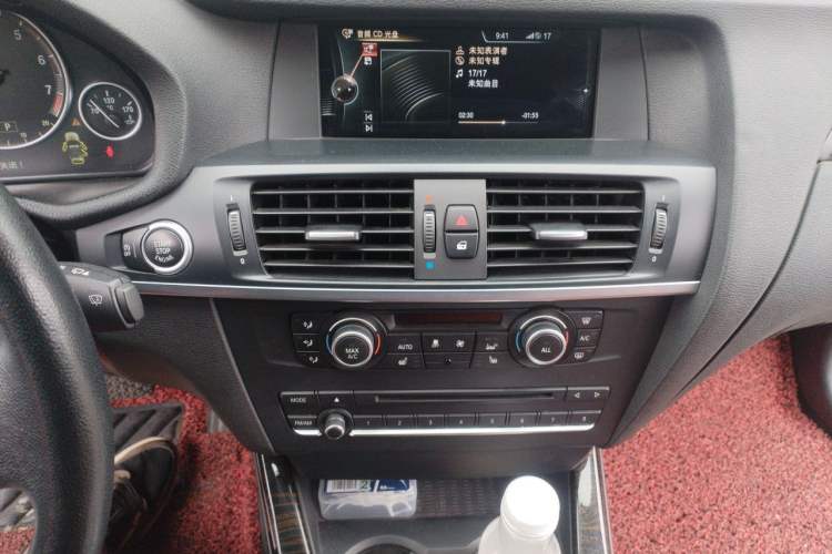 Used BMW X3 2013 Facelifted xDrive20i Luxury Edition Audio And AC Panel