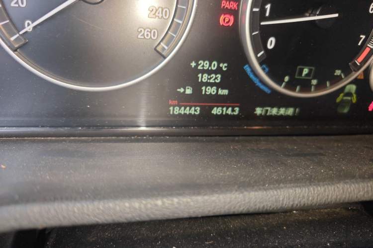 Used BMW X3 2013 Facelifted xDrive20i Luxury Edition Odometer Close Up