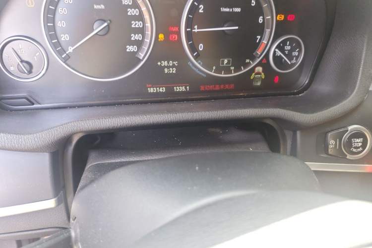 Used BMW X3 2013 Revised xDrive28i Luxury Edition Odometer Close Up