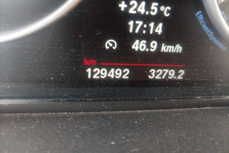 Used BMW X3 2013 xDrive20i Luxury Edition Odometer Close Up