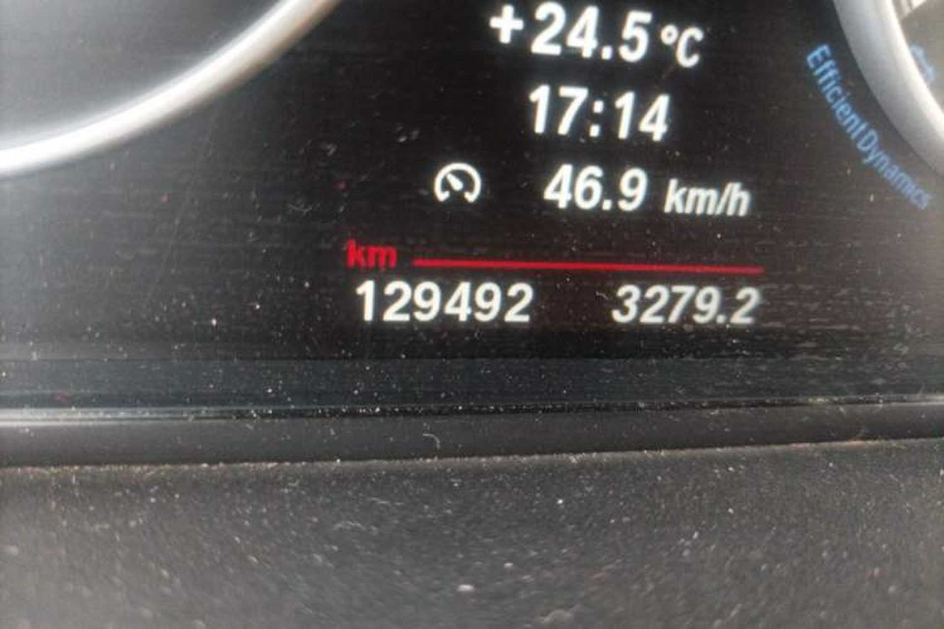 Used BMW X3 2013 xDrive20i Luxury Edition Odometer Close Up