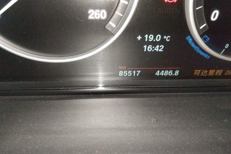 Used BMW X3 2013 xDrive20i Luxury Edition Odometer Close Up
