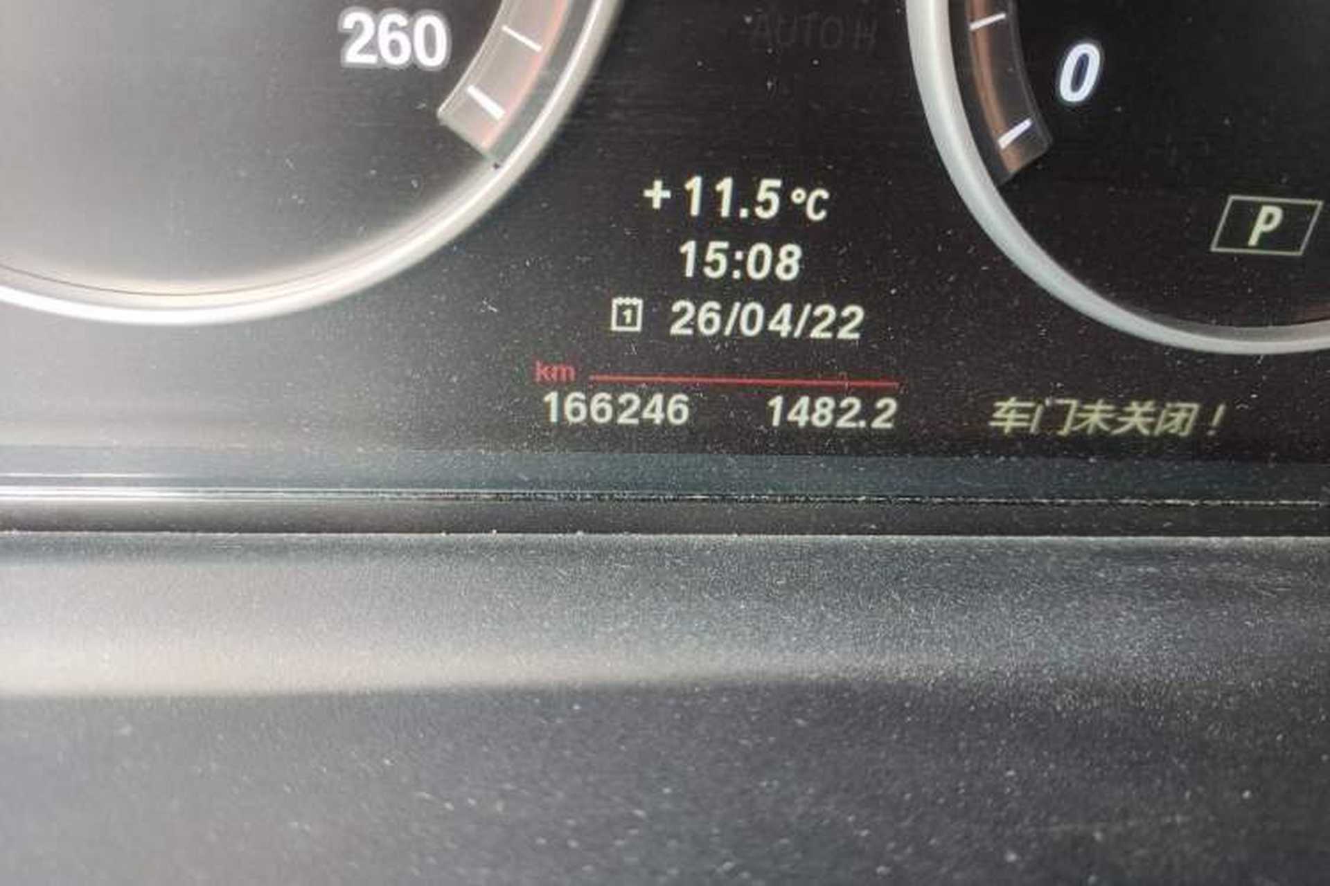 Used BMW X3 2013 xDrive20i Luxury Edition Odometer Close Up