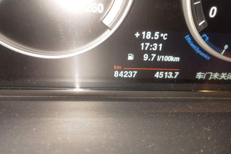 Used BMW X3 2013 xDrive28i Leading Model Odometer Close Up