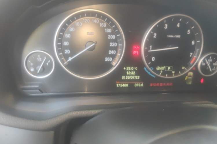 Used BMW X3 2013 Restyled xDrive28i Leading Edition Odometer Close Up