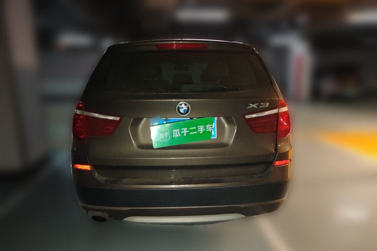 Used BMW X3 2013 xDrive20i Luxury Edition Rear