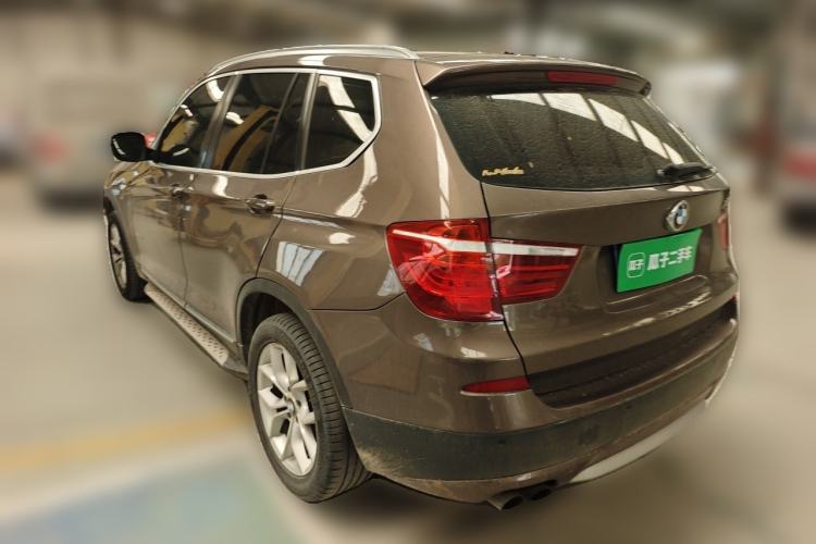 Used BMW X3 2013 xDrive28i Luxury Model Rear Left 45 Deg