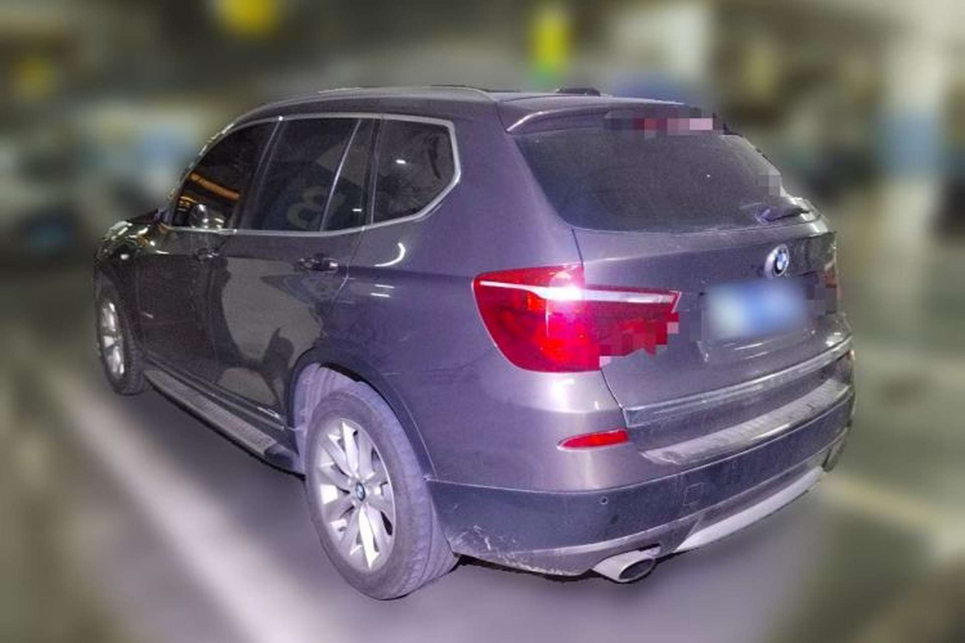 Used BMW X3 2013 Facelifted xDrive20i Luxury Edition Rear Left 45 Deg