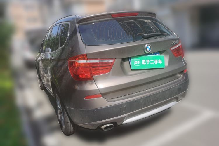 Used BMW X3 2013 Facelifted xDrive20i Luxury Edition Rear Left 45 Deg