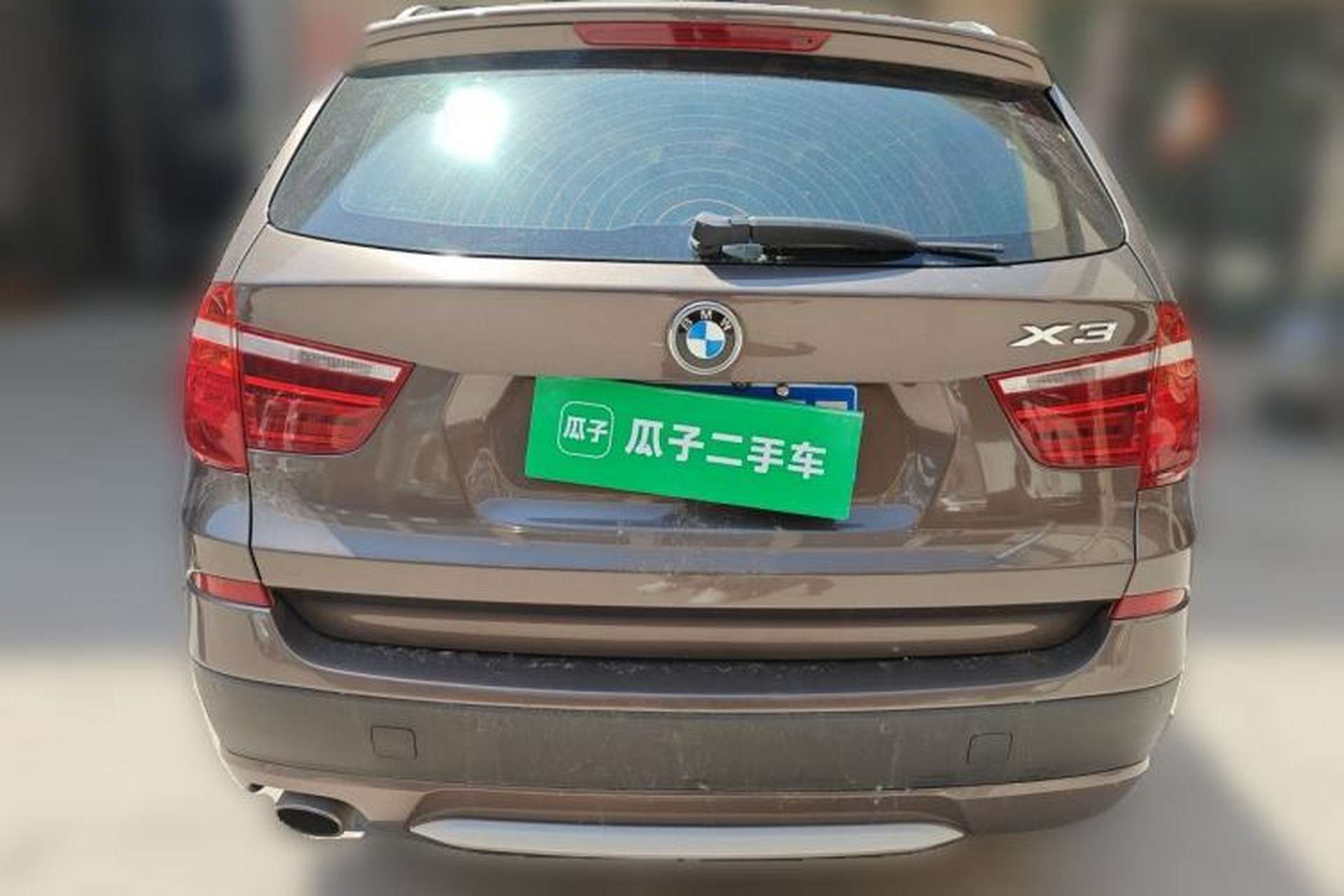 Used BMW X3 2013 xDrive20i Luxury Edition Rear
