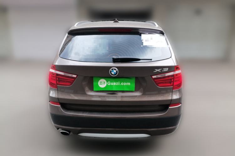 Used BMW X3 2013 Facelifted xDrive20i Luxury Edition Rear
