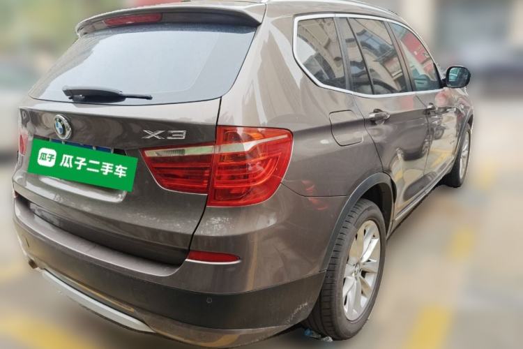 Used BMW X3 2013 Facelifted xDrive20i Luxury Edition Rear Right 45 Deg