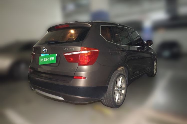 Used BMW X3 2013 Facelifted xDrive20i Luxury Edition Rear Right 45 Deg