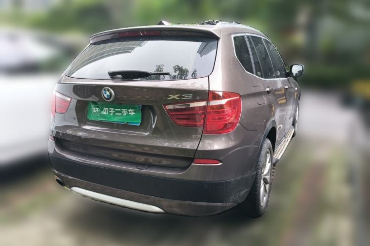 Used BMW X3 2013 Facelifted xDrive20i Luxury Edition Rear Right 45 Deg