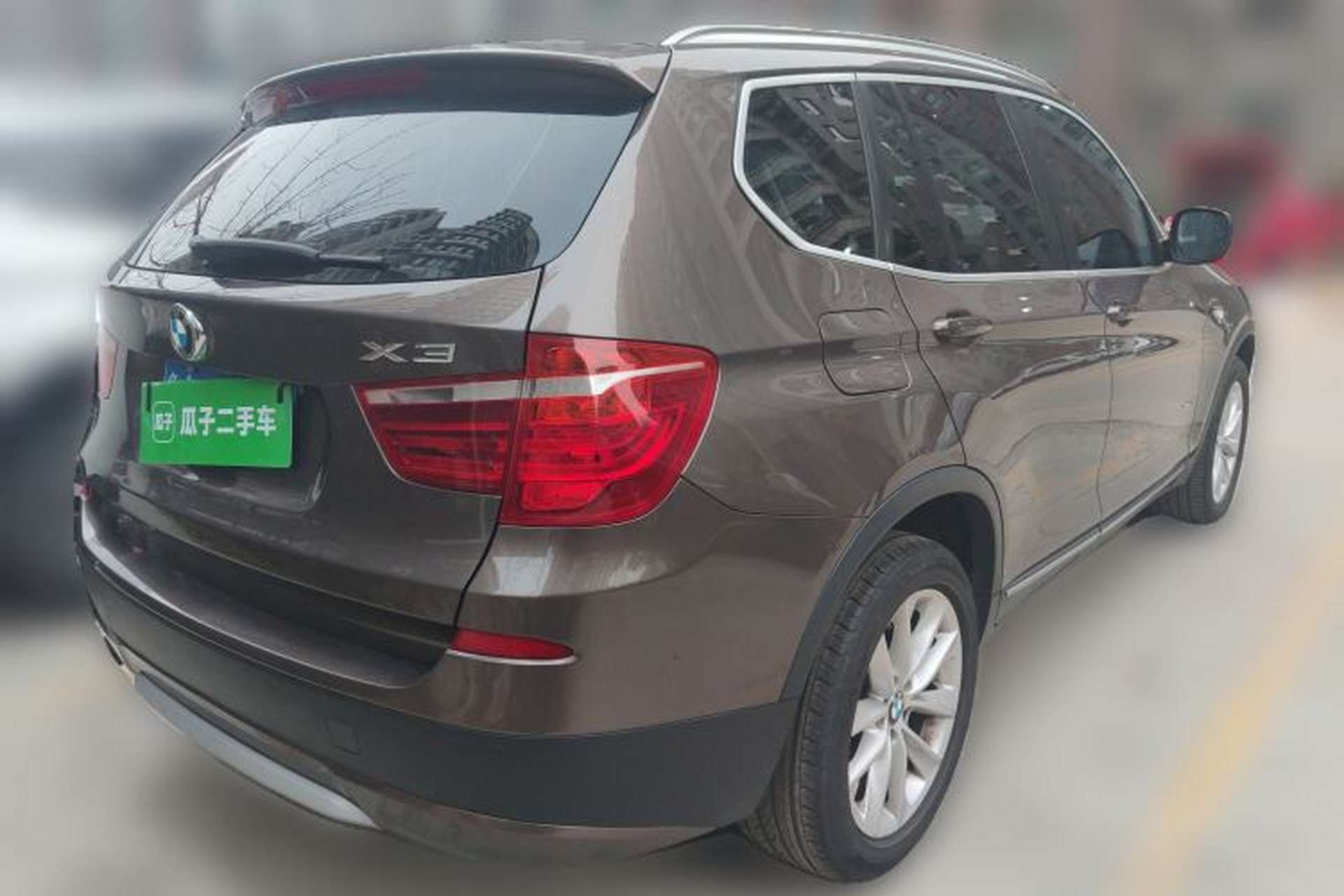 Used BMW X3 2013 xDrive20i Luxury Edition Rear Right 45 Deg