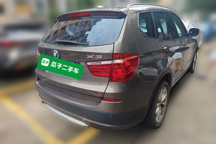 Used BMW X3 2013 Facelifted xDrive20i Luxury Edition Rear Right 45 Deg