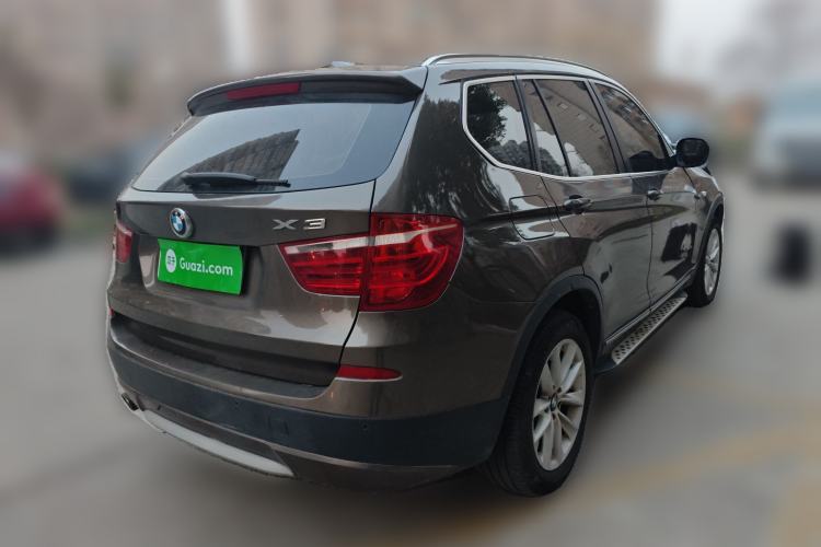 Used BMW X3 2013 xDrive20i Luxury Edition Rear Right 45 Deg