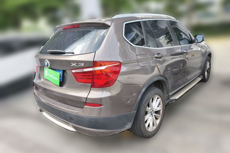 Used BMW X3 2013 Facelifted xDrive20i Luxury Edition Rear Right 45 Deg