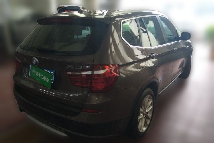 Used BMW X3 2013 xDrive20i Luxury Edition Rear Right 45 Deg