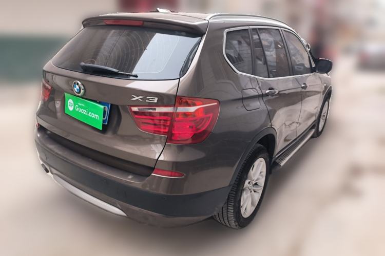 Used BMW X3 2013 xDrive20i Luxury Edition Rear Right 45 Deg